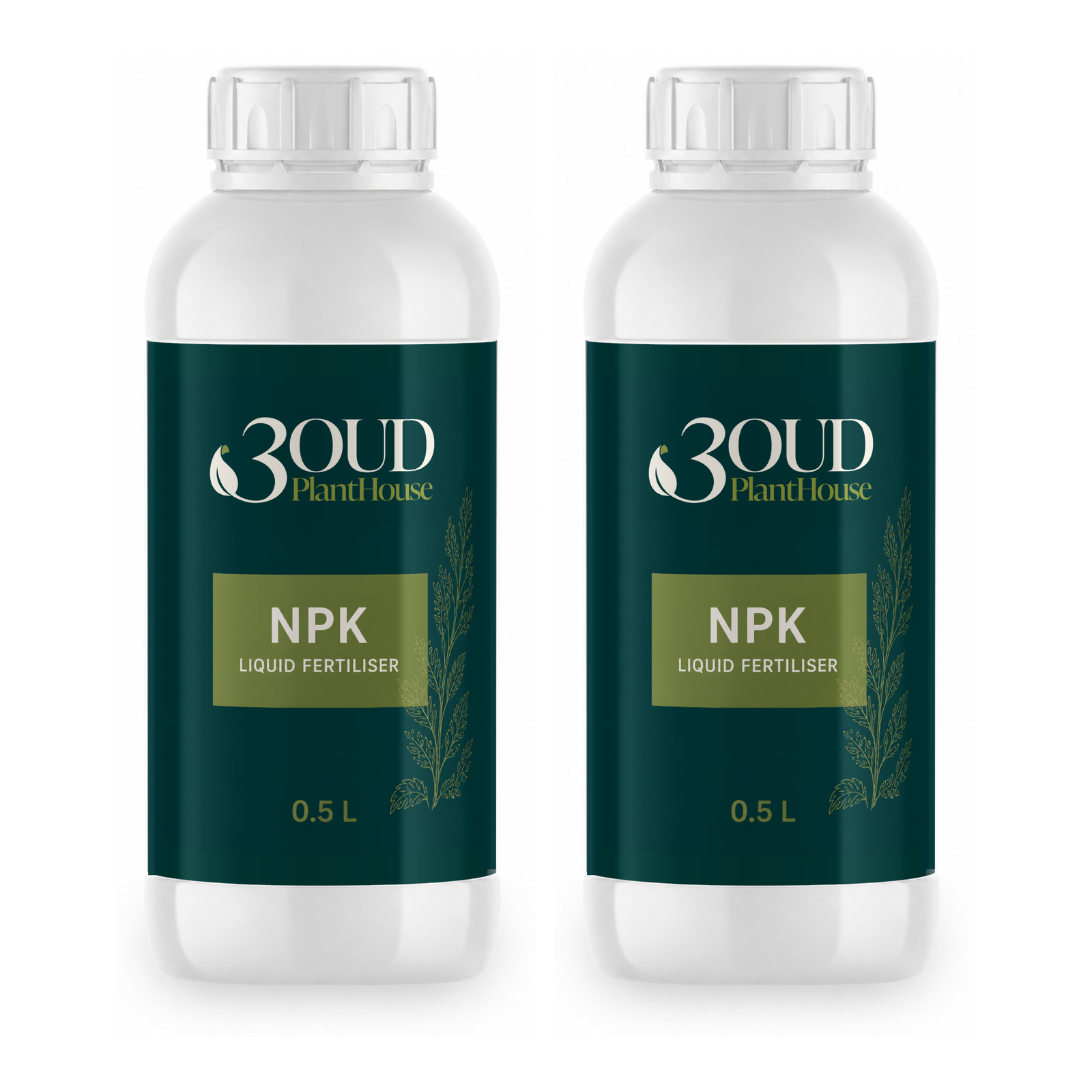 NPK 20-20-20 Liquid Fertiliser — Duo Pack (2 × 0.5 L)